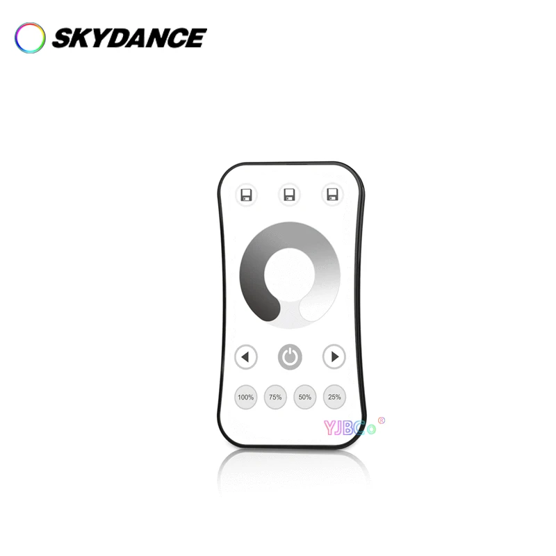 V1 Single Color LED Strip Controller set 5-36V monochrome Dimming Switch R6-1 1 Zone Wireless RF 2.4G Remote Control Dimmer Kit