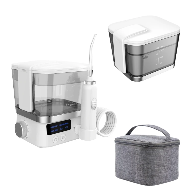 

Мощный ирригатор для полости рта с высоким давлением воды, настольный, оптовая продажа, 600 мл, мини-флоссер для чистки зубов