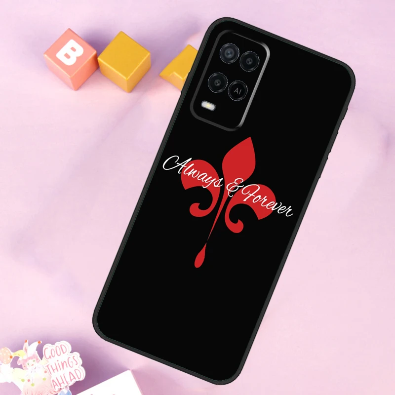 The Vampire Diaries Always Forever For OPPO A54S A57S A53S A58 A78 A98 A16 A76 A96 A54 A74 A94 A17 A77 A5 A9 A15 A52 A72 Case