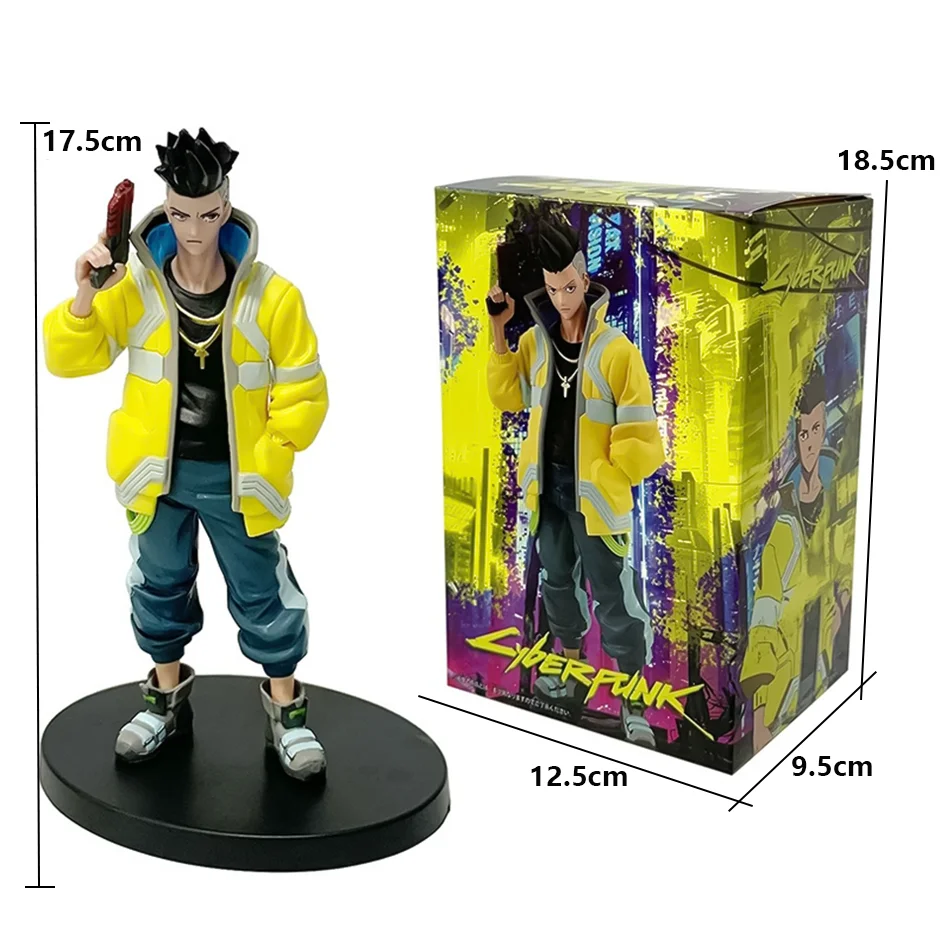 New Game Cyberpunk: Edgerunners Rebecca Figure Standing Model Toy Birthday Gift Collection Aciton Figure Desk Decoration Gift view 4