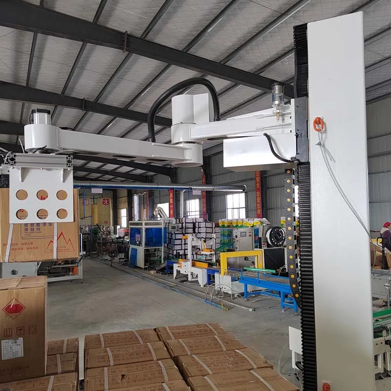 ราคาเครื่องจักรวางพาเลทแบบโคบอทประสิทธิภาพสูงสำหรับงานบรรจุภัณฑ์