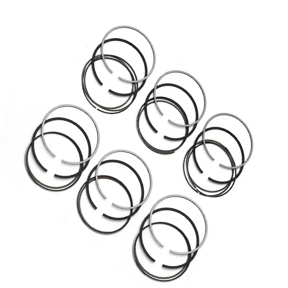 Engine Piston Rings Set STD 0.5 Fit 3.6 L For Jeep Grand Cherokee Wrangler Dodge Journey ERB 3.6L V6 GAS 121080000100 42155CP view 2