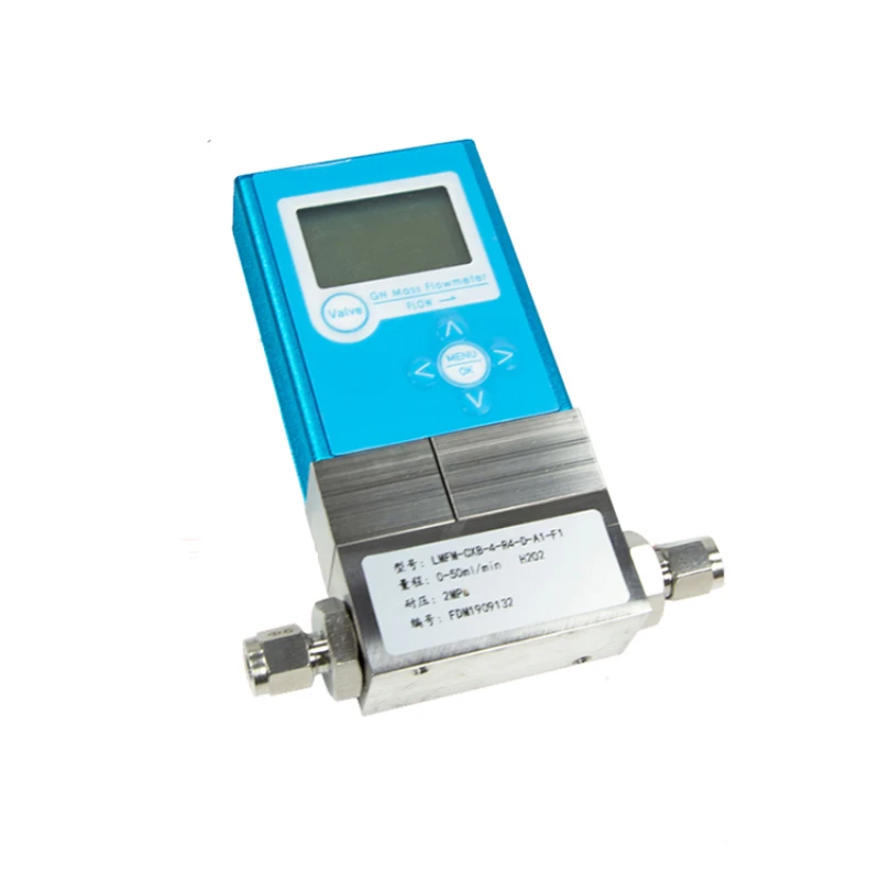 

Multiple output differential pressure air gas mass flow meters, high-precision nitrogen, hydrogen, and oxygen flow controllers