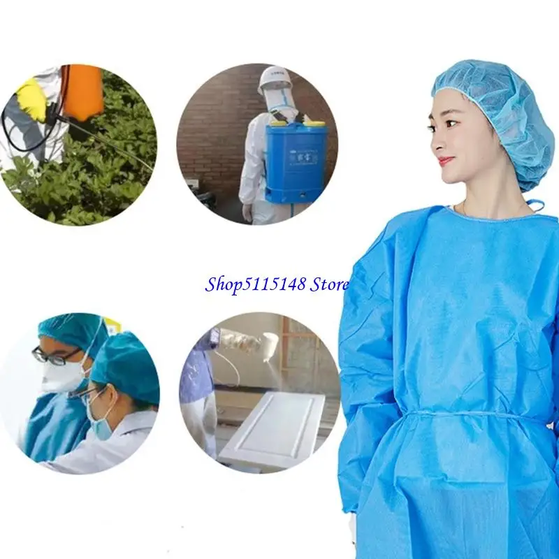 F3MA تنفس الغبار العزل بدلة كاملة حماية الجسم للجنسين عزل العزل