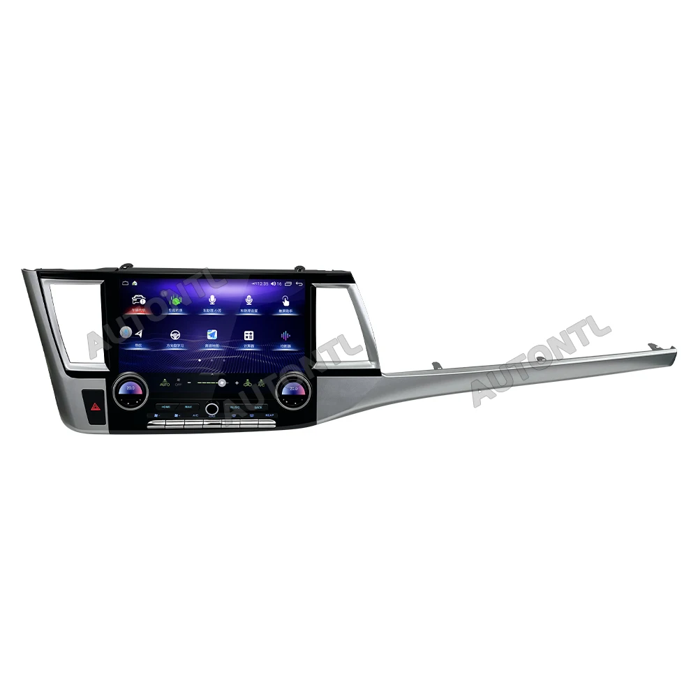 

12.6" Car Radio For Toyota Highlander 2015 2016 2017 2018 2019 2020 2021 Car Multimedia Video Player GPS Navigation Carplay Unit