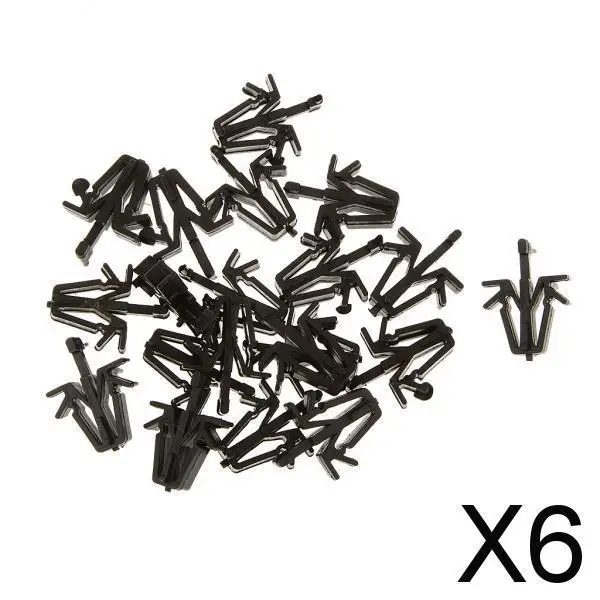 4-6pack 20pcs for 90467-17004 Radiator Grille Rivet Retainer Clips Fastener