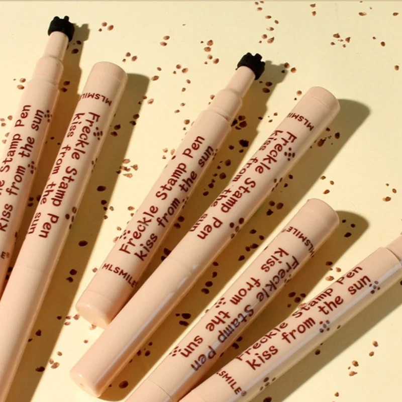 Brown Lifelike Fake Freckle Pen Natural Dot Spot Pen Waterproof Long Lasting Stamp Freckle Pencil Face Concealer Makeup Cosmetic