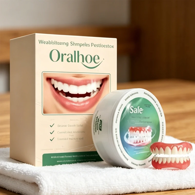 

fresh ne Reline Temporary Denture for Upper & Lower Jaw Fake Tooth Gap Repair Comfort Wear Perfect Restoration ck848