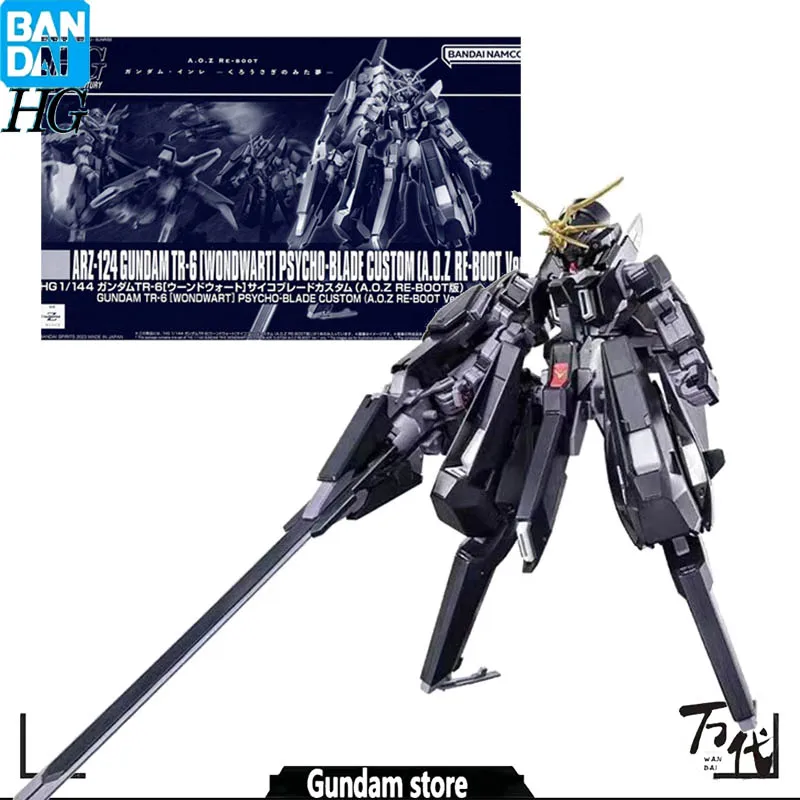 

Набор моделей BANDAI Gundam HGUC 1/144 AMX-018(HADES) Todesritter аниме Гундам фигурки в сборе игрушки для подарка Коллекционная модель