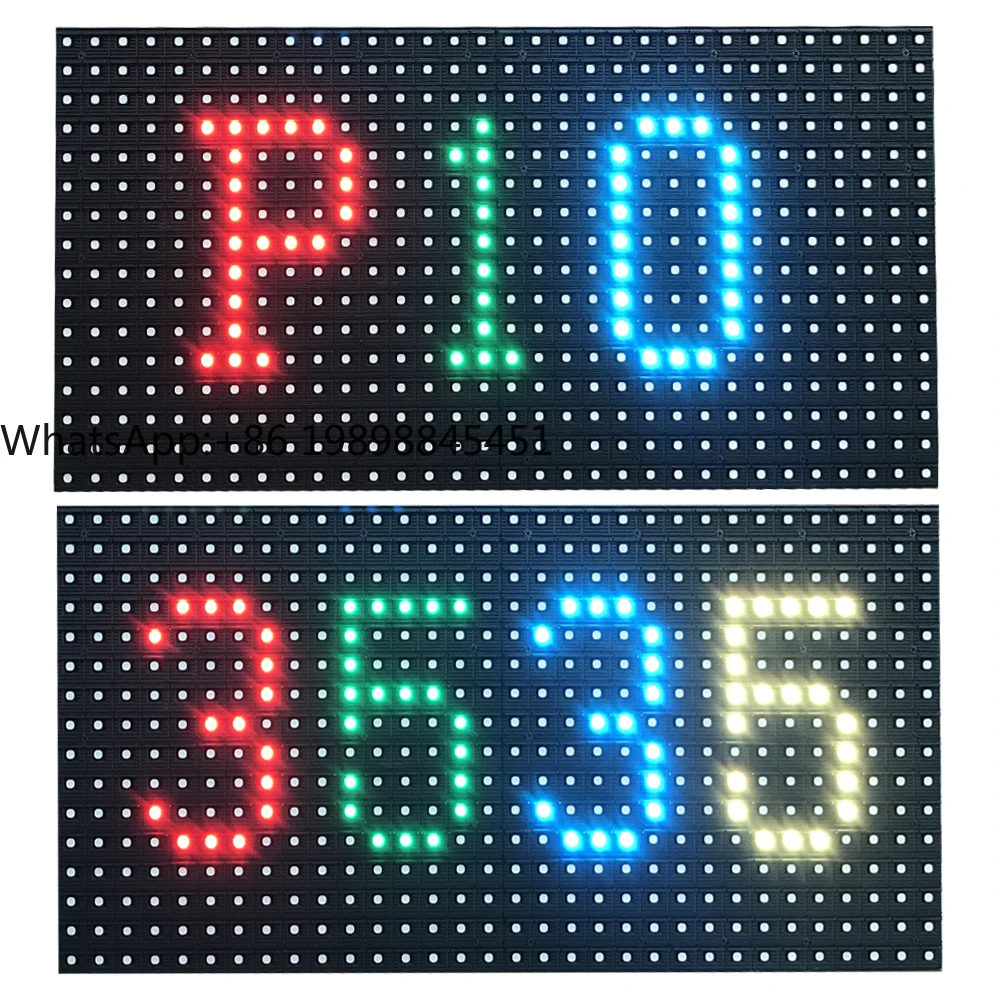 

Rgb Led Display Module P10 Full Color Digital Signage and Displays Smd3535 Led Module for Under Eaves
