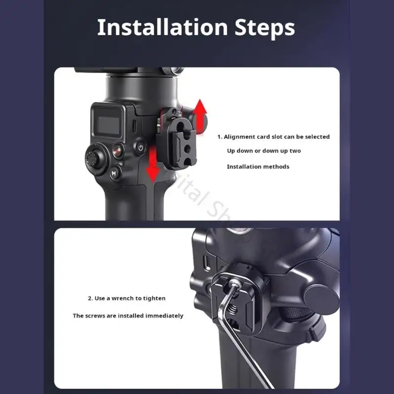 96BA Compactly Slider Extension Board für Gimbals-Systeme – Detail 3