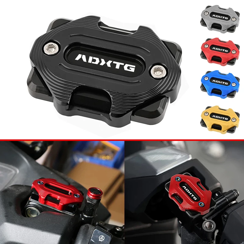 For SYM ADXTG400 ADX GT 400 2024 2025 Motorcycle CNC Accessories Front Clutch Brake Fluid Reservoir Caps Oil Tank Cover