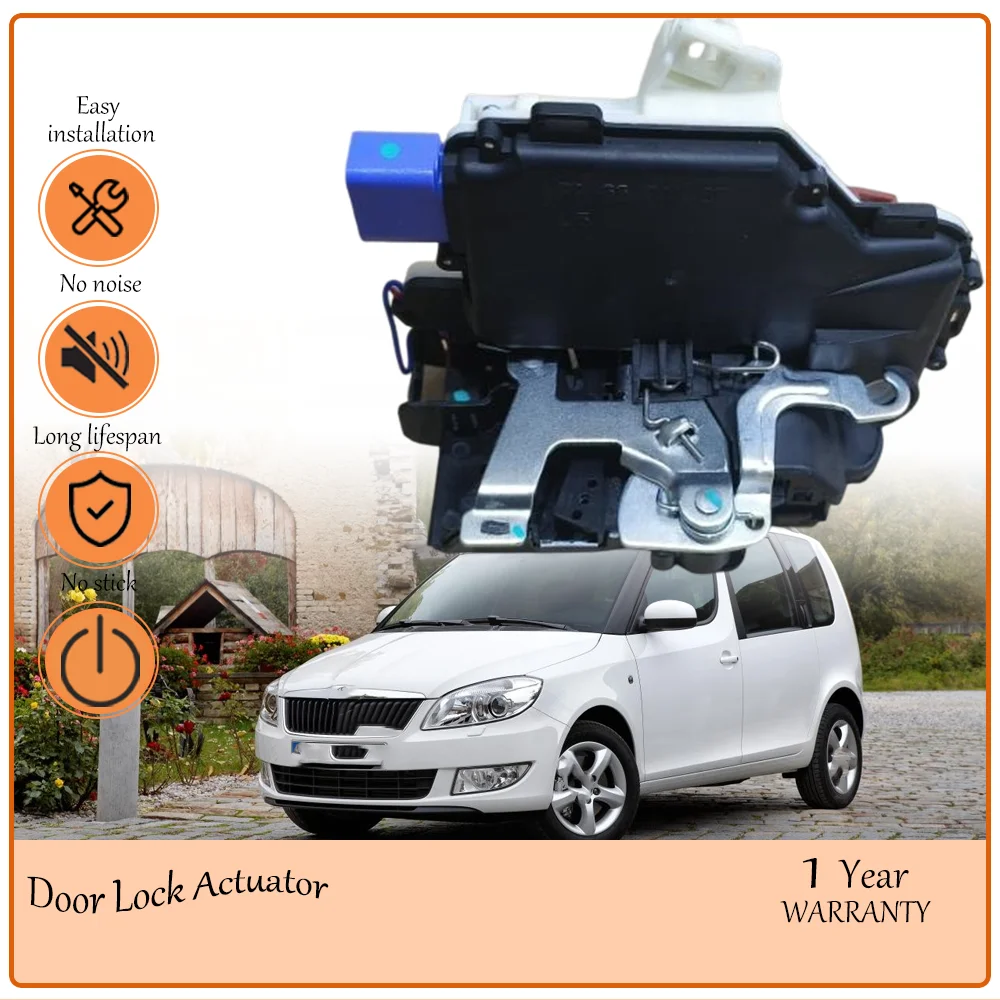 

Front L/R Rear L/R Door Lock Mechanism,Fit to Skoda Fabia Combi Roomster 2007-2014,oem 5J1 837 015,5J1837016,6Y0839015,6Y0839016