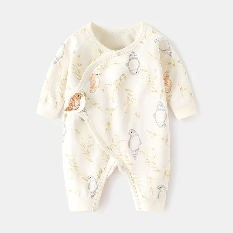

Infant Baby Romper For Girls Boys Clothes Cotton Print Newborn Jumpsuit Soft Autumn Spring New born Boy Girl Clothing 0-6Month
