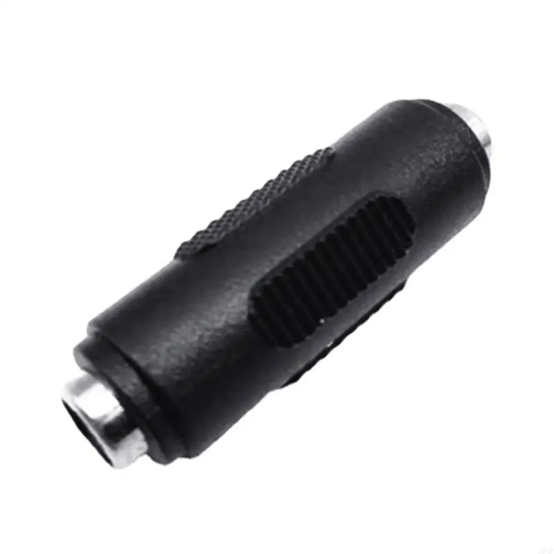 

103F Portable DC5521 Female to DC5.5x2.1mm Converter Adapter Power Conversion Head Black for Various Laptops Brands