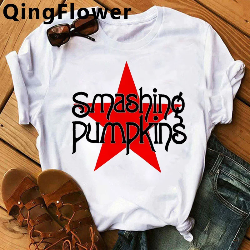 The Smashing Pumpkins clothes clothing male casual streetwear print top tees tshirt manga graphic