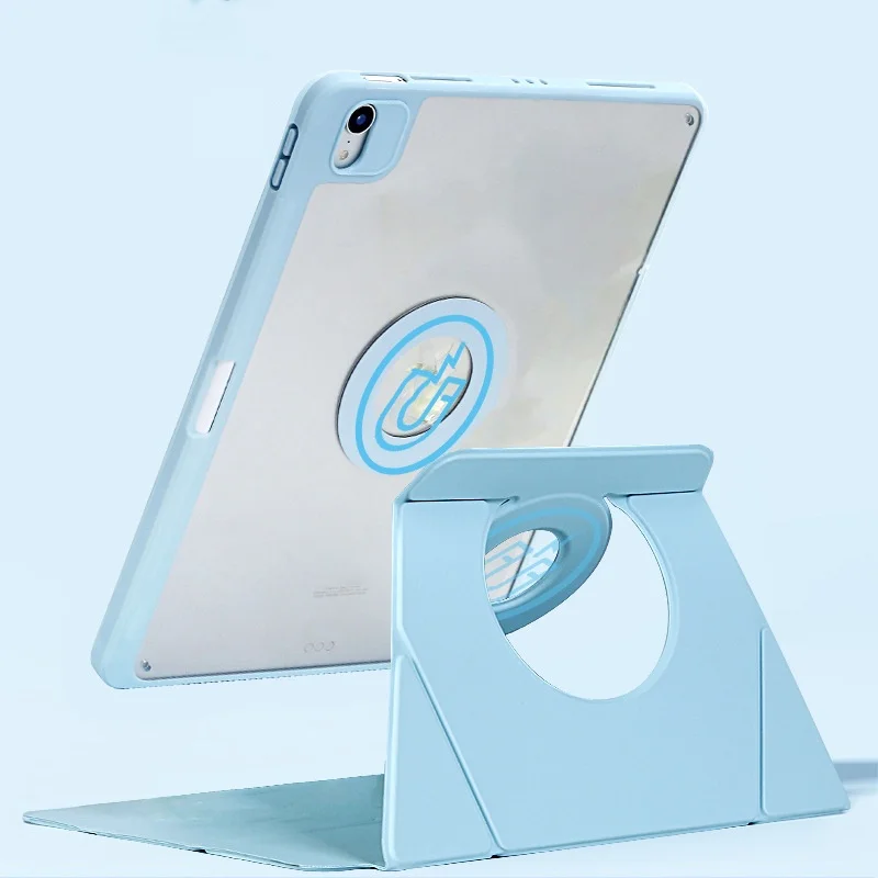 Case for OPPO Pad Neo 11.4 2024 2 11.61 Air 10.36 11inch for OPPO Pad Air 2 11.4inch 720°Rotating Magnetic Acrylic Pencil Slot