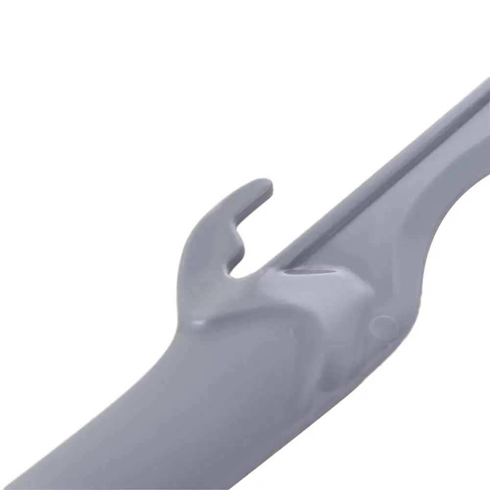 2Pcs Versatile Paint Paddle Manual Paint Mixer Reusable Plastering Handheld Paint Stirrer Compact Gray Paint Brush Comb Cleaning