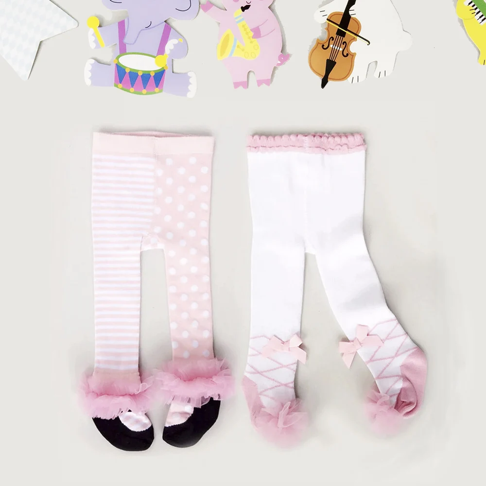 Baby Girls Tights Cotton Baby Tights Cute Infant Tights Party and Wedding Fashion Stocking