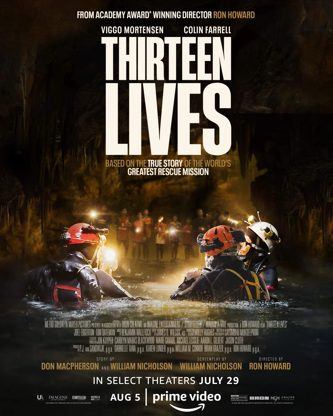 Movie Thirteen Lives (2022) Poster Printing Home Decor Wall Art Painting