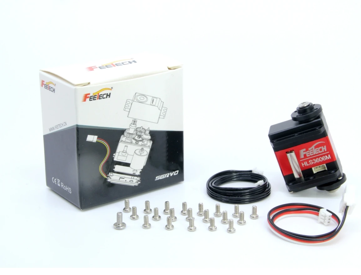 มาตรฐานความเร็วสูง HLS3606M 6 กก.6 v แรงคงที่เอาต์พุต Coreless Servo สําหรับ HPI Tamiya Kyosho RC Racing รถเครื่องบินเครื่องบิน