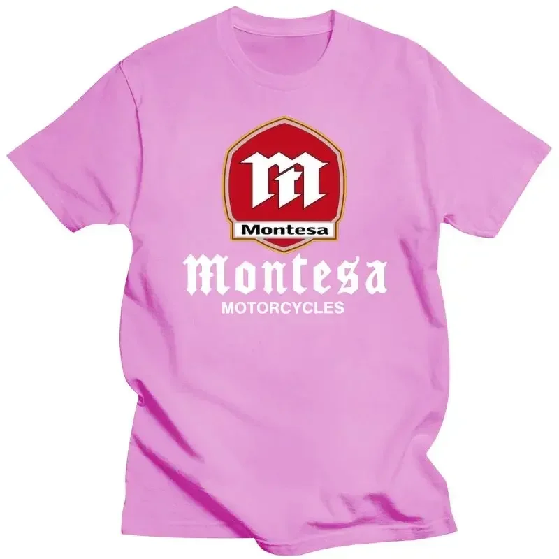 Montesa เสื้อยืดสำหรับผู้ชายเสื้อยืดสำหรับขี่มอเตอร์ไซค์เสื้อยืดผู้ชายมียี่ห้อเสื้อยืดผ้าฝ้ายสำหรับฤดูร้อน