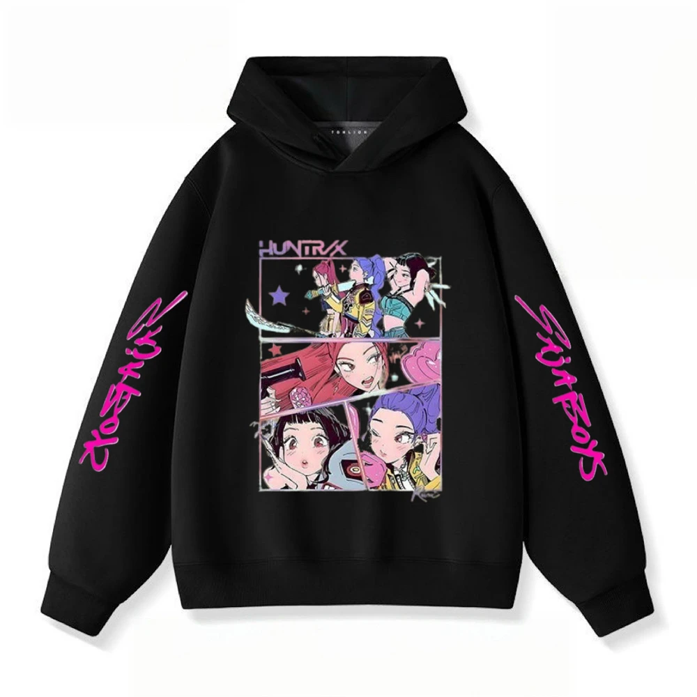 2026 جديد ملابس شعبية طويلة الأكمام مقنعين القمم العصرية بلوزات الخريف الفتيات مجموعة أغطية رأس مطبوعة موضة لباس خارجي