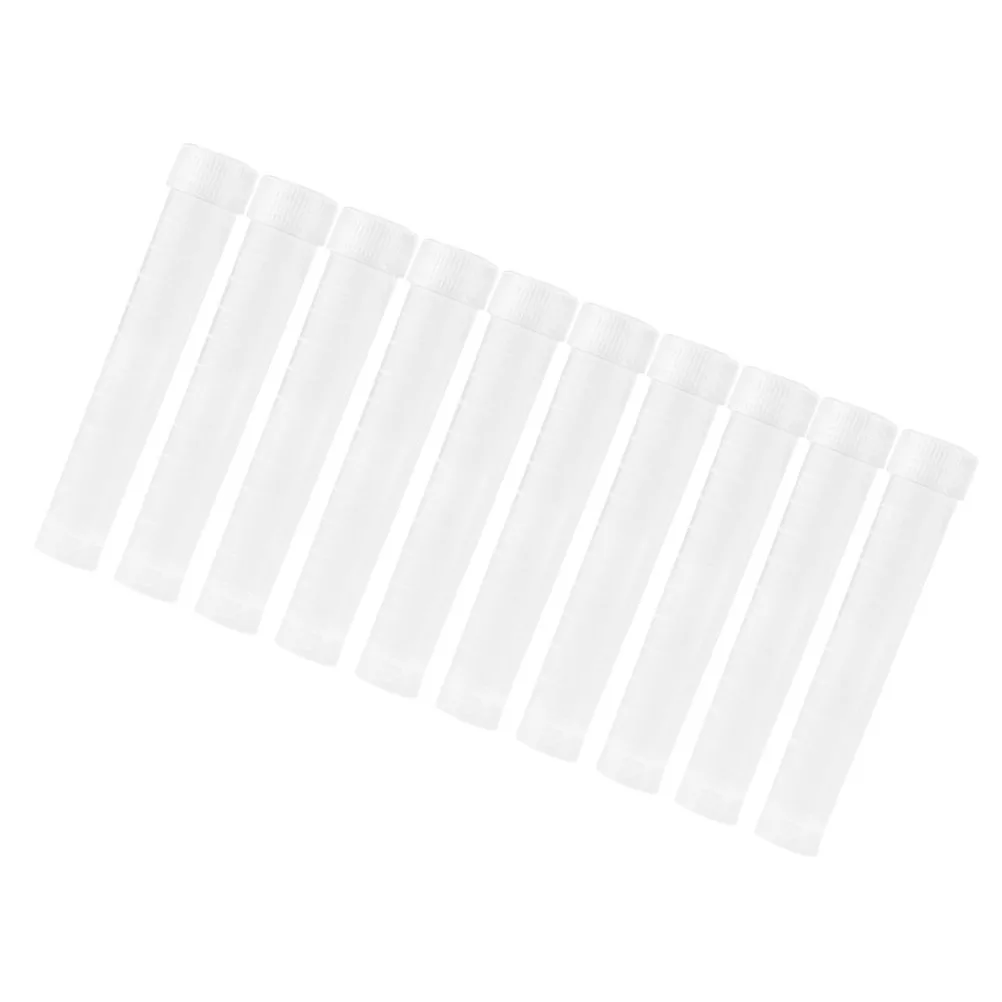 

10 Pcs Cryovial Test Tubes Plastic Vials Small Sampling Tubes with Caps PP Material Storage Laboratory Graduated Markings