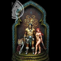 Resin soldier  1/24  ANCIENT FANTASY  soldier CREW  Model Unassambled Unpainted  Figure Building Kit