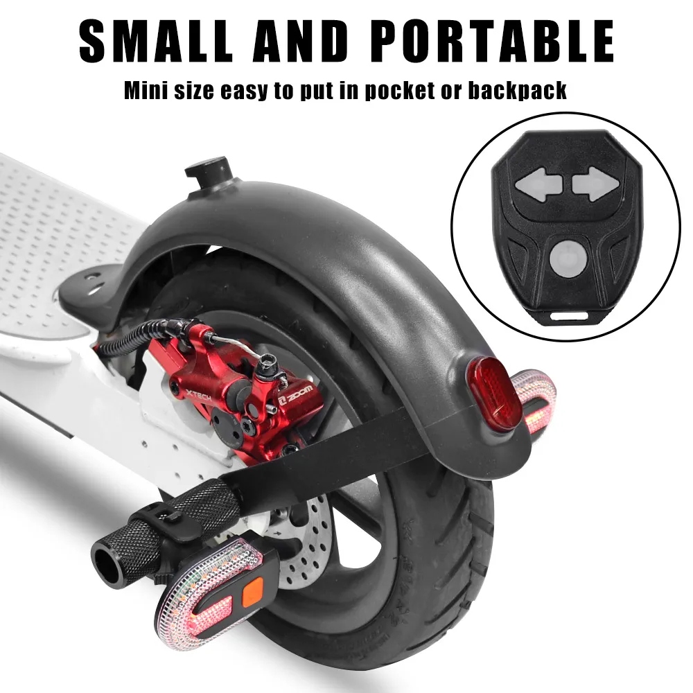 Safe Driving Turn Signal Electric Scooter For Xiaomi M365 1S Pro 2 Mi3 LED Waterproof Taillights USB Rechargeable Rear Light