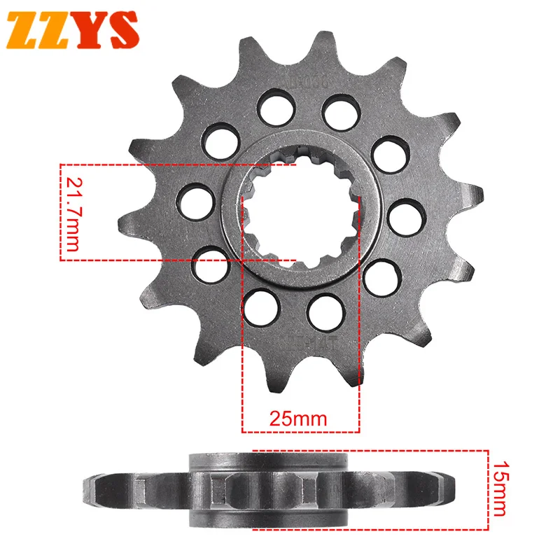 525 14T 14 Tooth Front Sprocket Gear Staring Wheel Cam For Triumph Road 600 TT 2000-2003 600 Daytona 600 Speed Four 2003-2005 04