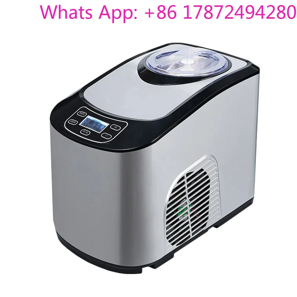 Household Ice Maker Automatic Homemade Ice Cream Machine Small Commercial Ice Cream Making Machine