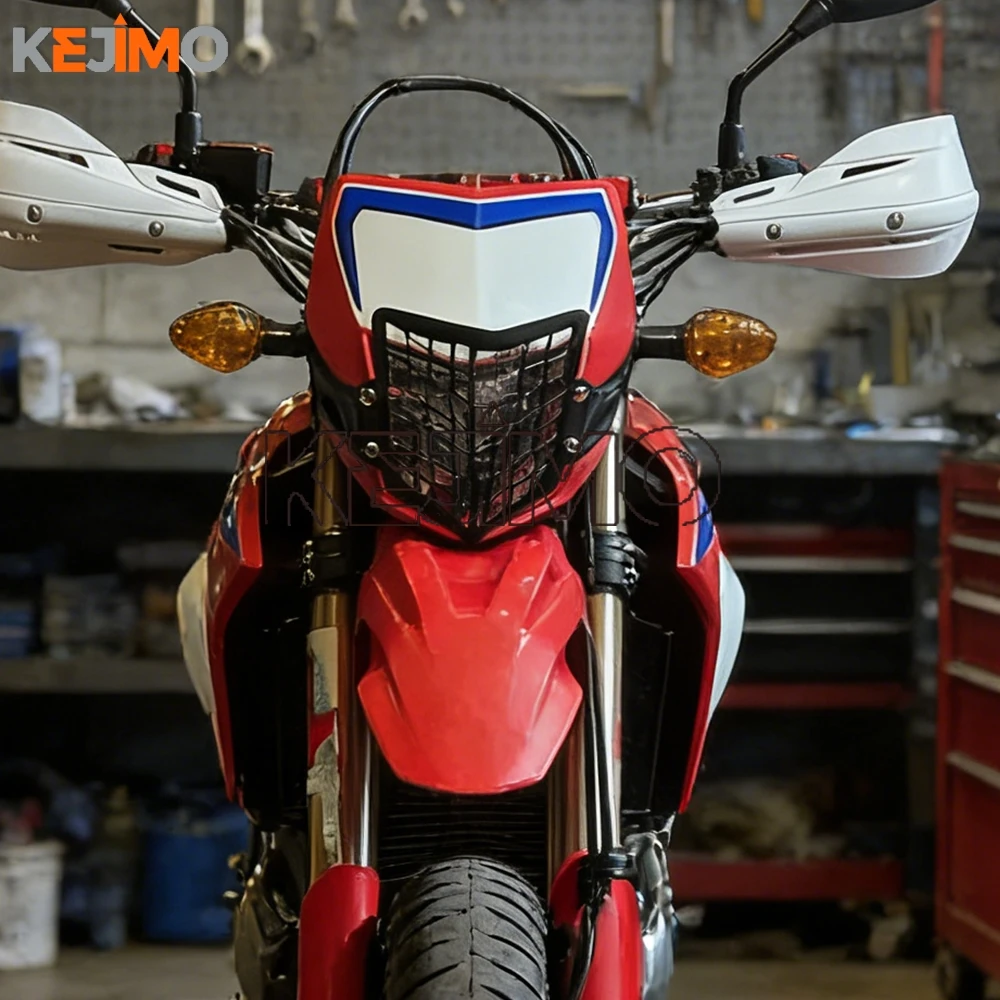 

Headlight Grille Guard Grill Light 2024 HeadLamp Cover Protector FOR HONDA CRF250L CRF250M CRF300L CRF 250 L M 300 L 2013-2023