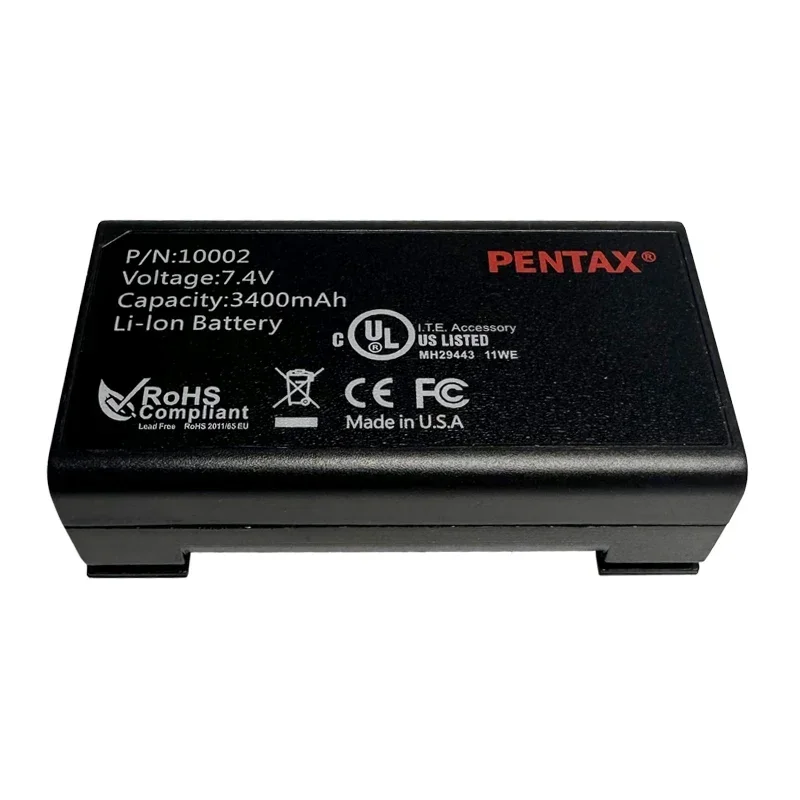 BL-200 10002 Li-ion Battery For Pentax GPS G3100 Total Station SMT888-3G LGN-200 R-200 R-400 GPS 3400mAh