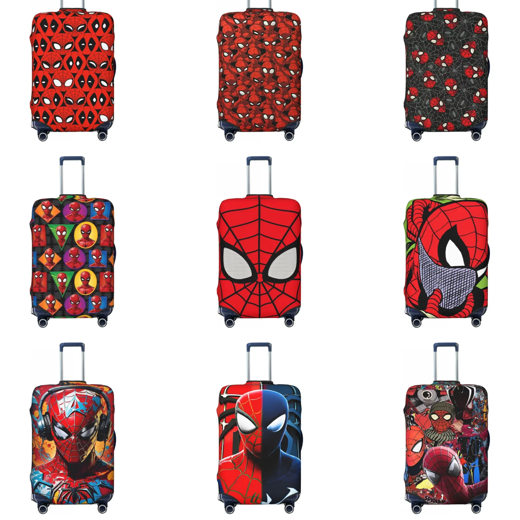 Marvel Spider Man Suitcase Cover Strectch Travel Protection Luggage Case Holiday