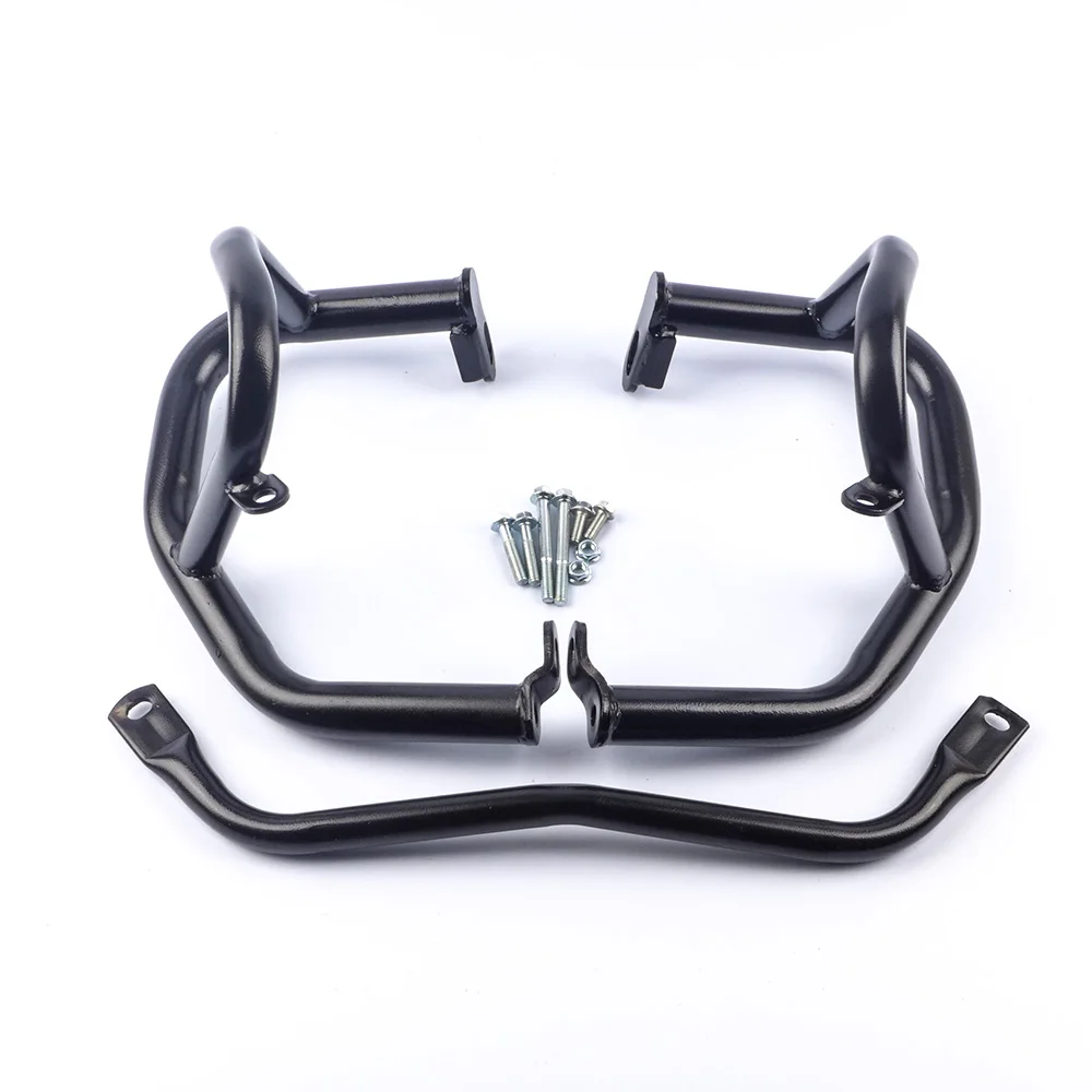 

CB500F Black 32mm Diameter Motorcycle Carbon Steel Protection Bumper