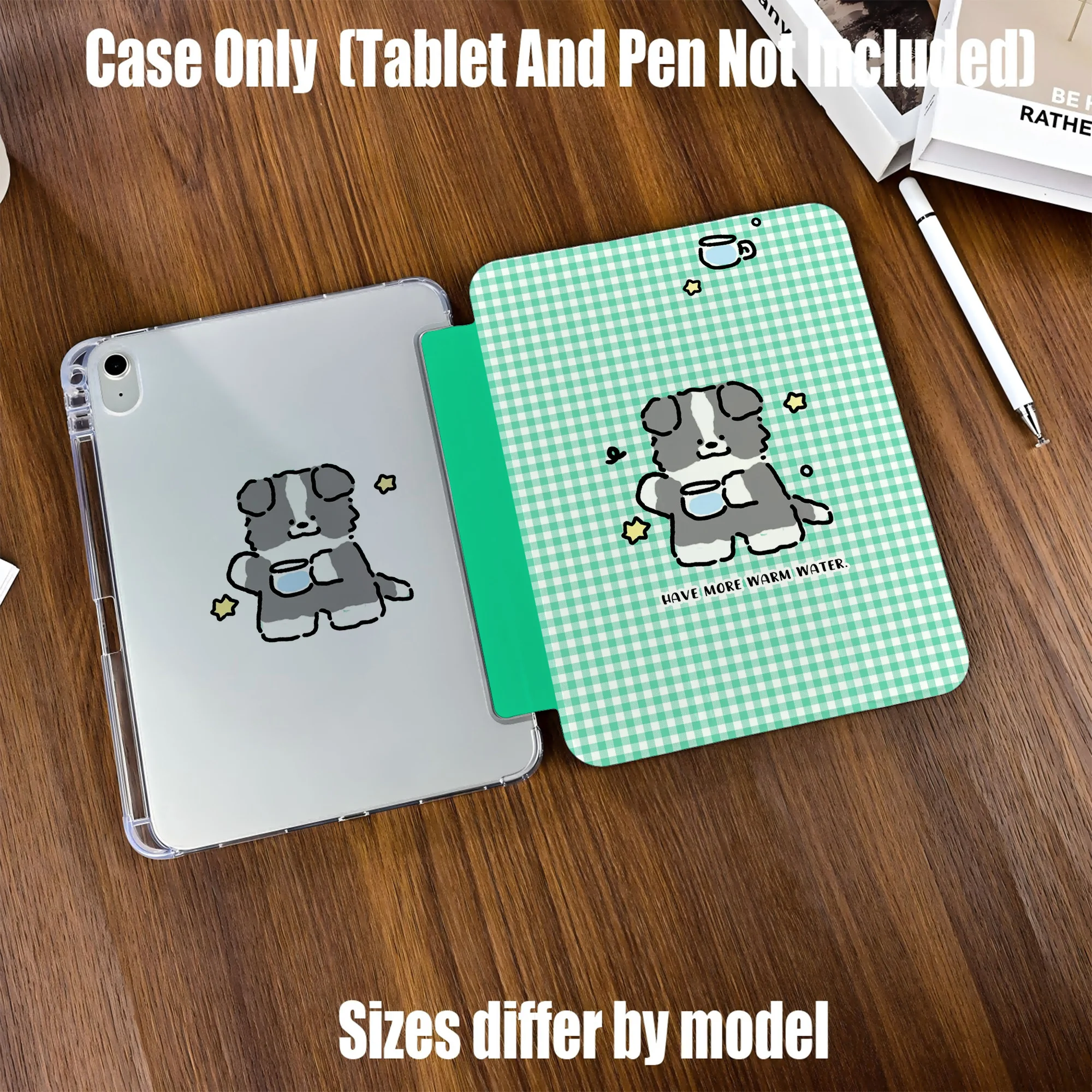 Premium TPU Tablet Case for Samsung and Apple All Models Slim Fit Protective Cover，Shockproof Lightweight Durable