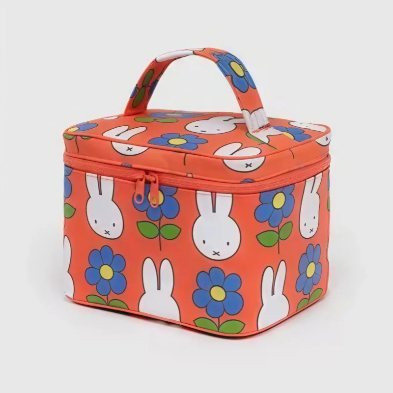 Hot Cartoon Miffy Series Makeup Bag Creativity Exquisite Cute Print Portable Handbag Large-capacity Travel Storage Bag
