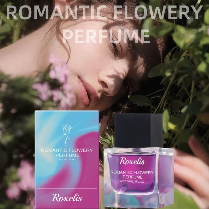 Romantic Flower Perfume 30ml Long-Lasting Fragrances Women's Perfumes Elegant and Charming Companionship Body Spray Scent