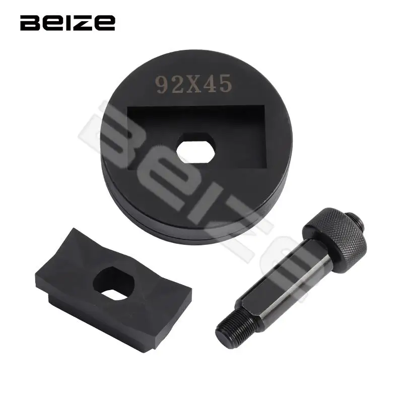 

BEIZE 92x45mm Hydraulic Punch Die SYK-8/15 Stainless Steel Rectangle Mold Square Hole Die Manual Punching Mould 【Ready Stock】