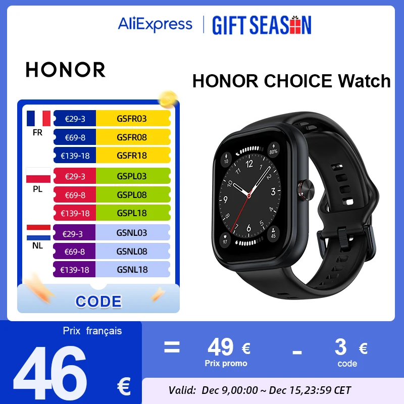 Global Version HONOR CHOICE Watch 1.95