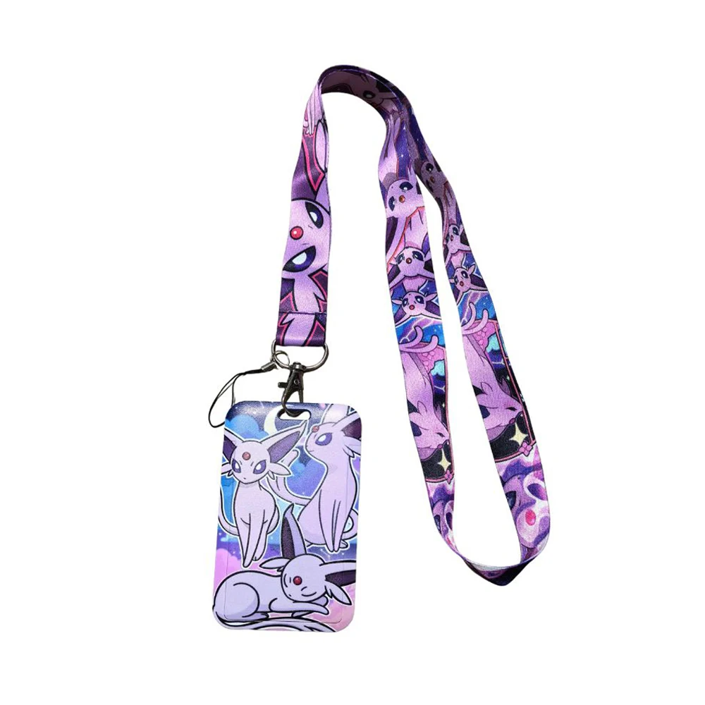 Pokémon Anime Monsters Neck Strap Lanyard for Keys Keychain Badge Holder ID Credit Card Pass Mobile Phone Charm Accessories view 2