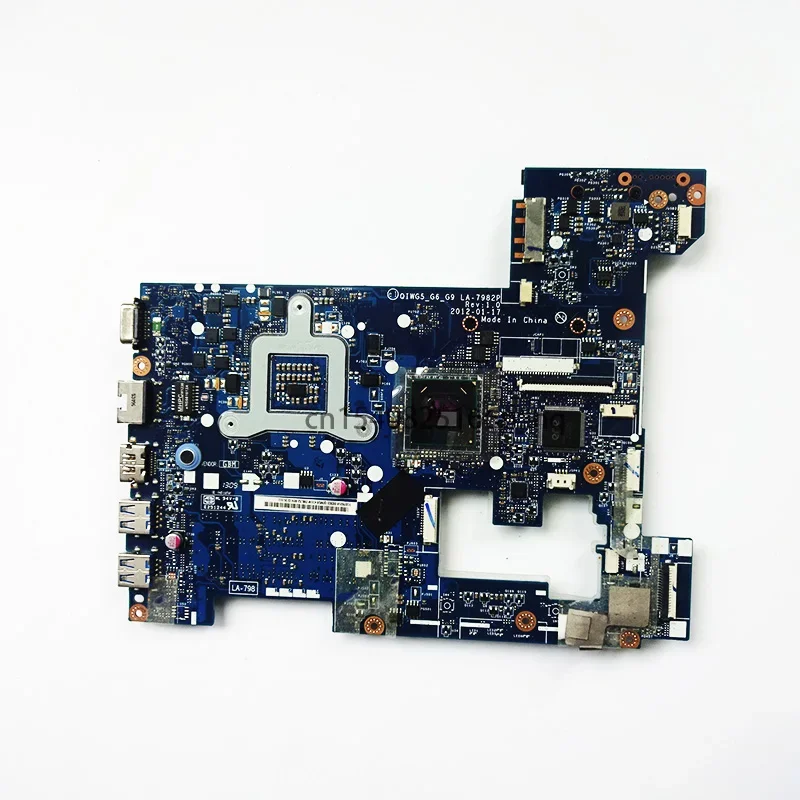 Used PIWG2 QIWG5_G6_G9 LA-7982P MAIN BOARD For Lenovo G580 P580 Laptop Motherboard