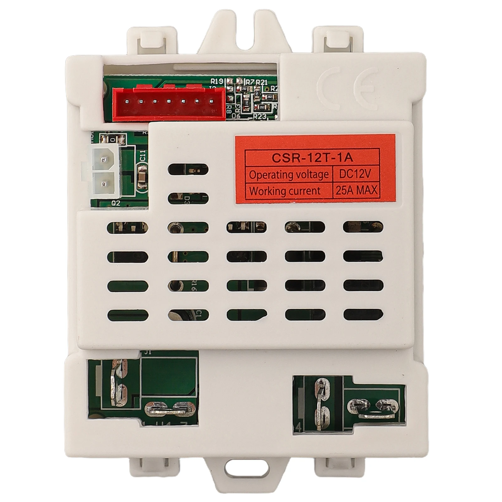 قطعة بديلة للسيارة الكهربائية ABS معدن CSR-12T-1A التحكم عن بعد سيارة كهربائية لوحة دوائر كهربائية صندوق التحكم عن بعد