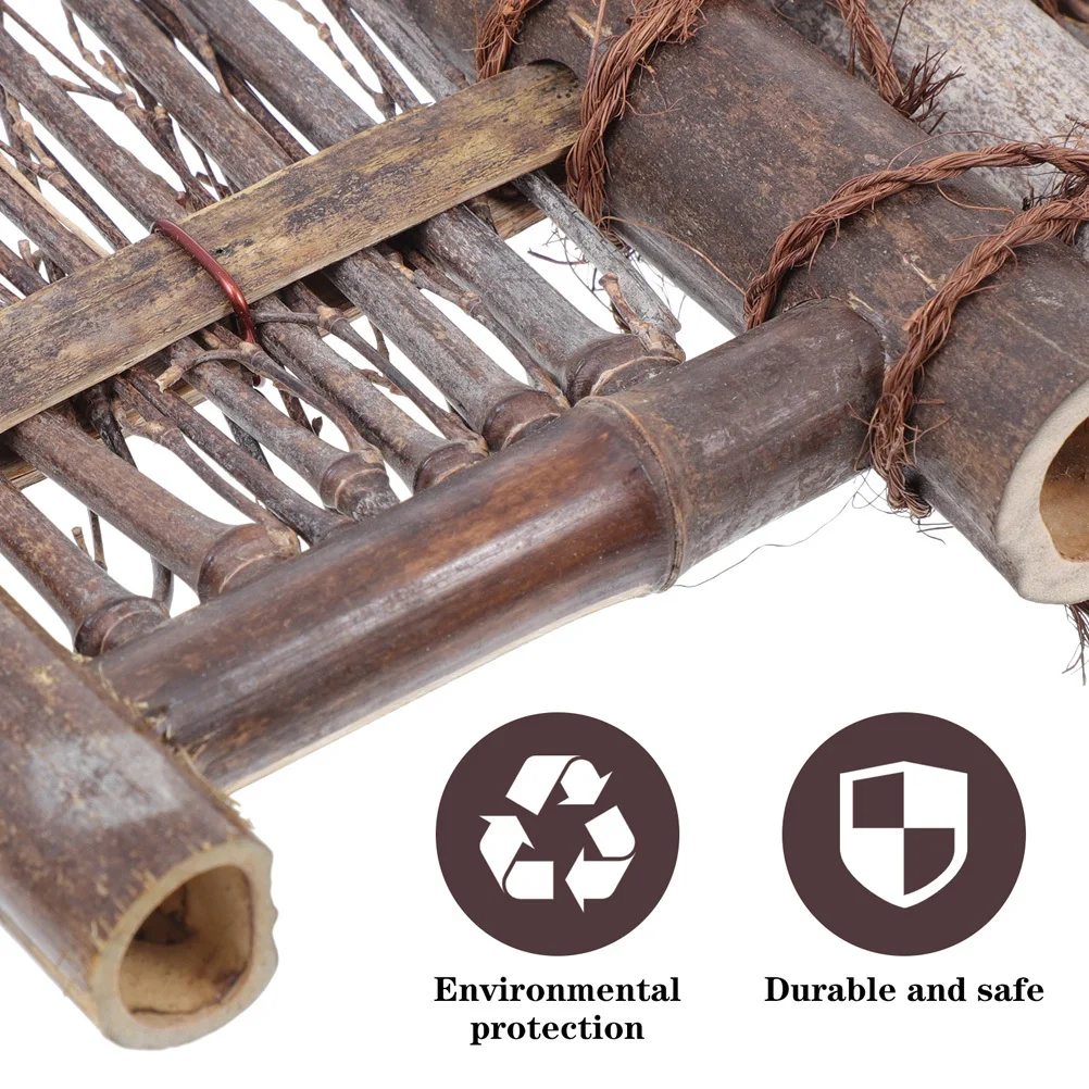 

2Pcs Bamboo Fence DIY Materials Mini Fence Decor Micro Landscape Decoration Tea Ceremony Supply Handmade