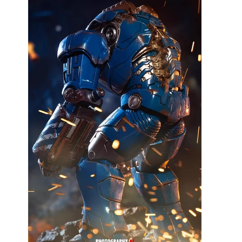 Marvel 1/12 Ultra Lega CS Iron Man 3 MK38 Igo Metallo Luminoso Action Figure Da Collezione Giocattolo Modello Avengers Endgame Iron Man