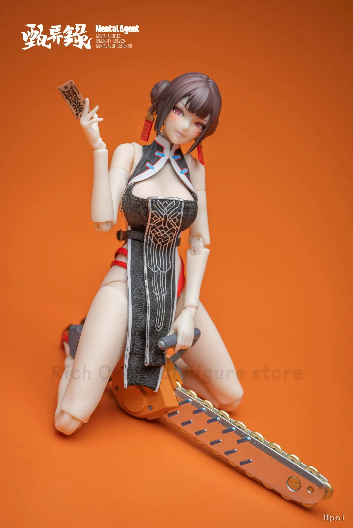 【在庫あり】オリジナルメンタルエージェント Zhen Yilu Lin Fengjiao 塗装済み完成品 1/10 アクションフィギュアモデルおもちゃギフト装飾品