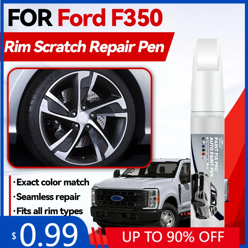 

Карандаш для подкраски колесных дисков, специально для Ford F350 1990-2026, для ремонта лакокрасочного покрытия, удаления царапин, DIY, автоаксессуар
