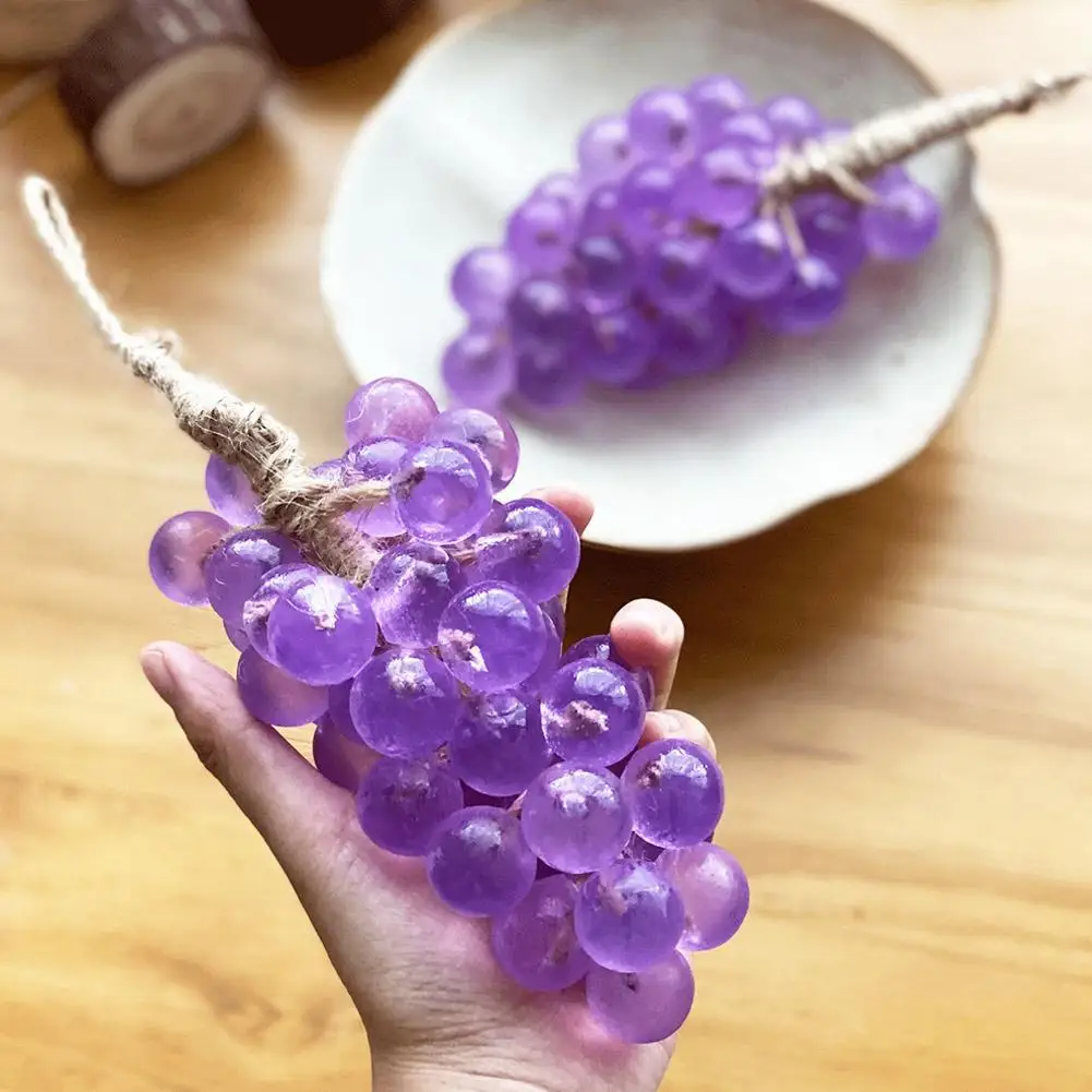 

Purple Grape Soap for Face Washing handmade grape shaped soaps, natural cold process soap for body shower Cleansing Soap