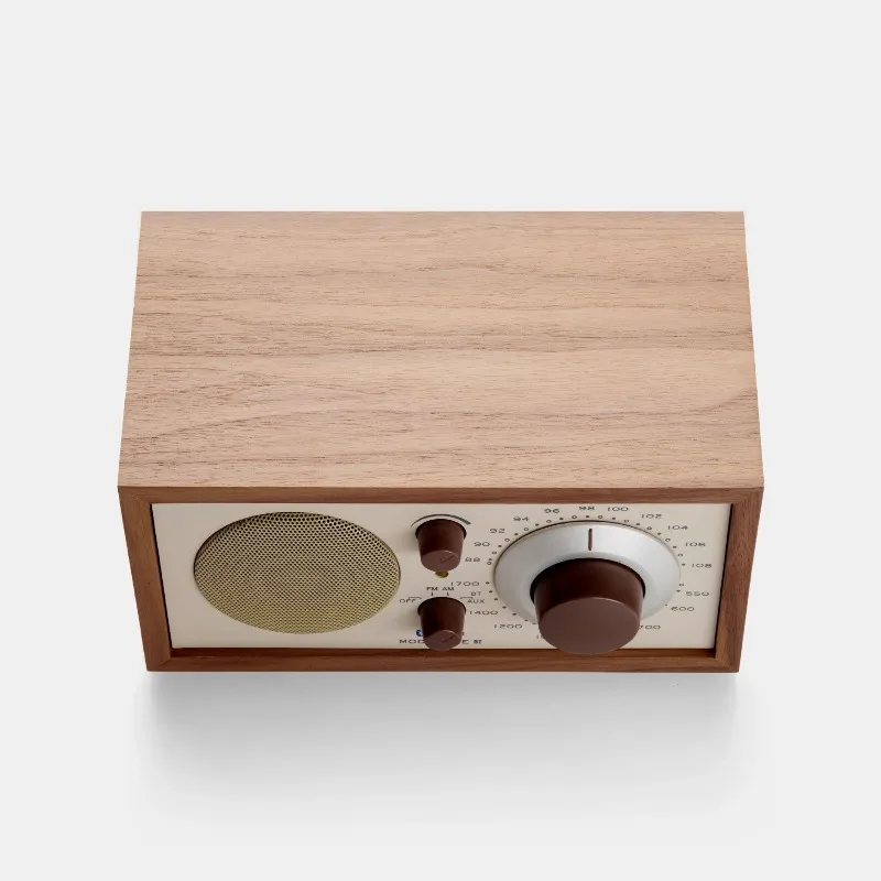 Retro radio bluetooth speaker wooden home speaker